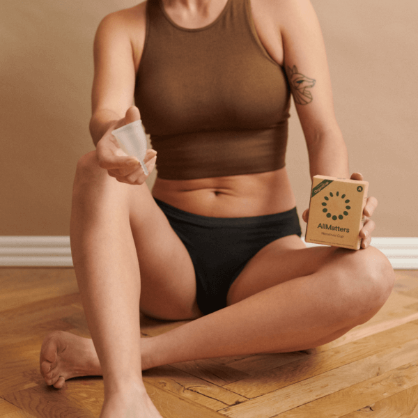 ALLMATTERS lekkekindel kombo bikini ja organicup