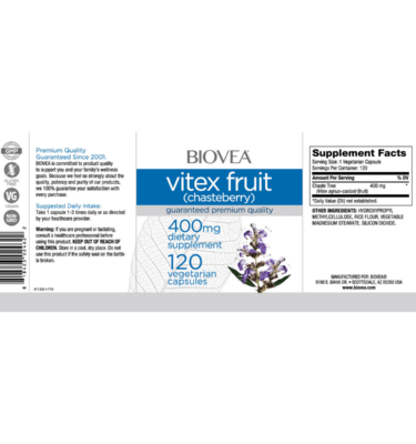 Biovea mungapipra puuviljaekstrakt (Vitex fruit)